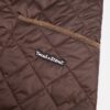 Классическая стёганая куртка шоколадного цвета: фотография 3.