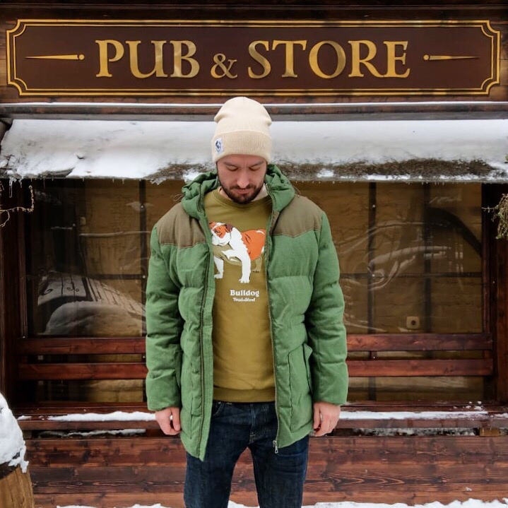 Пуховик и шапка Tweed & Stout. Фото 1.