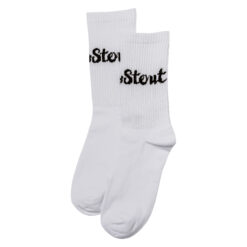 Носки с надписью белые