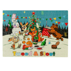 Пазл "Новогодняя открытка"