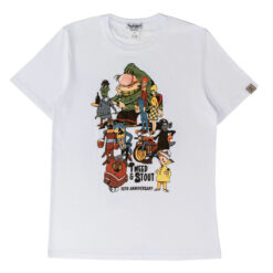 Футболка "Легенды мультфильмов" белая