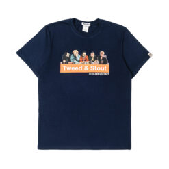 Футболка "На игле" темно-синяя