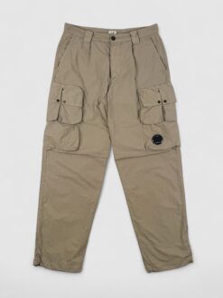 Брюки карго из нейлона C.P. Company бежевые