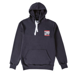 Худи с принтом TWD STT графитовое