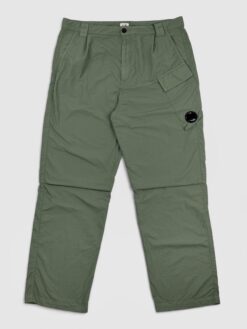Брюки C.P. Company из нейлона оливковые