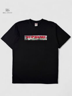 Футболка Supreme "100% Hardcore" черная
