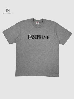 Футболка Supreme Skull Tee серая
