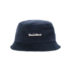 Панама из вельвета синяя