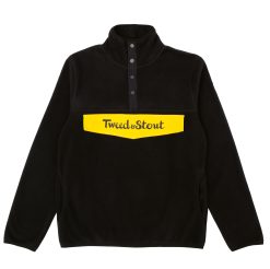 Толстовка флисовая с желтым клапаном