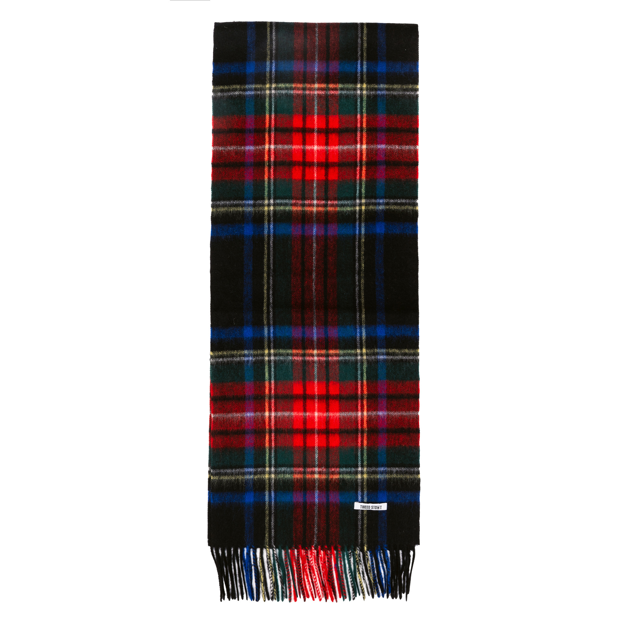 шарф черно-красная клтека