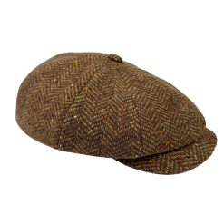 Кепка восьмиклинка рыжая елка