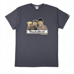 Футболка Шерлок и Ватсон графитовая