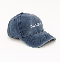 Бейсболка классическая голубая с лого